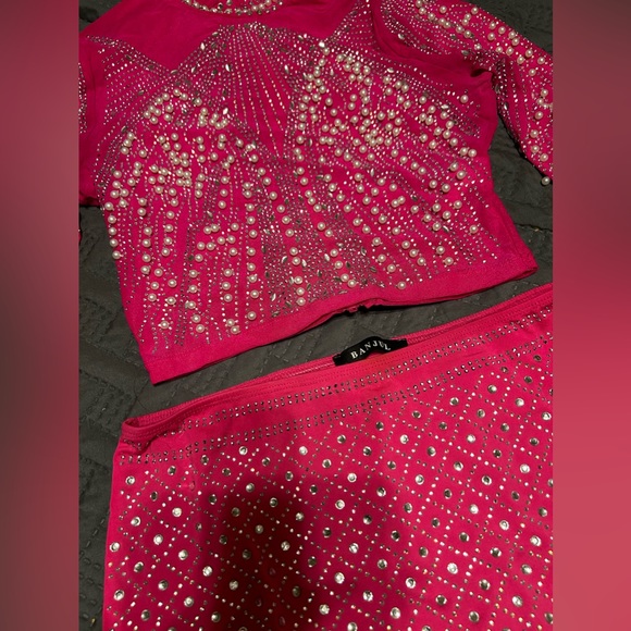 Hot pink set from iHeartRaves - Picture 4 of 4